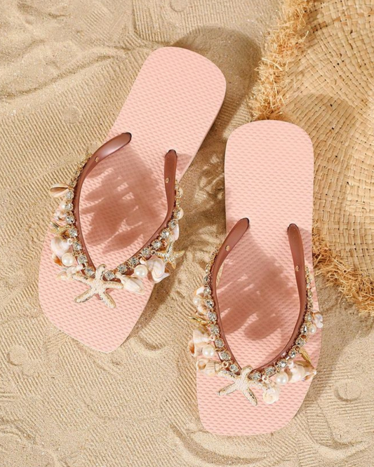 Tide Charm Flip-Flops